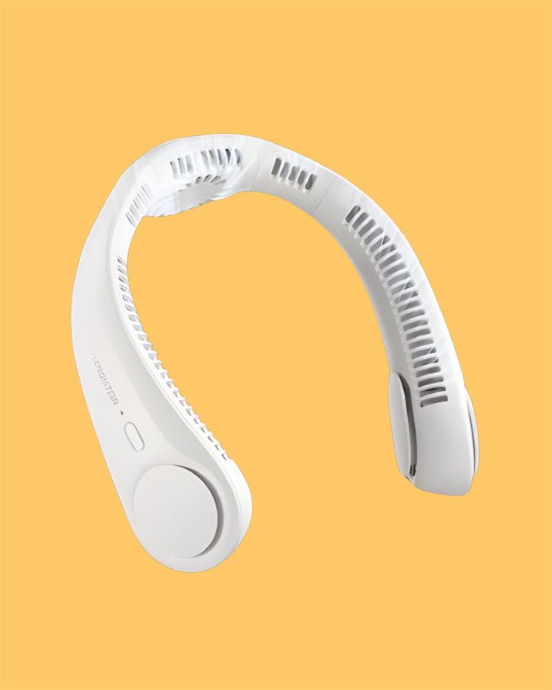 Portable Neck Band Fan - Hands Free Cooling for Comfort