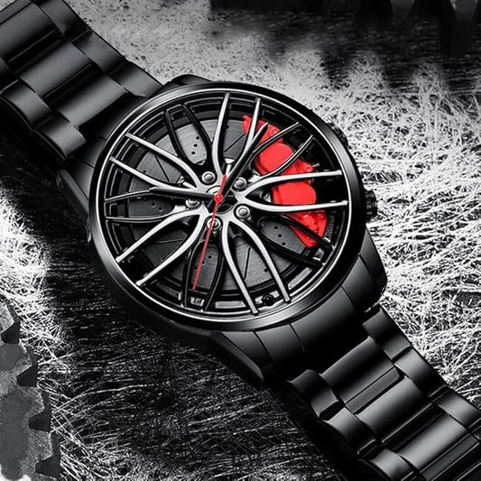 PREMIUM Stereoscopic Car Wheel Watch (Pack of 01)